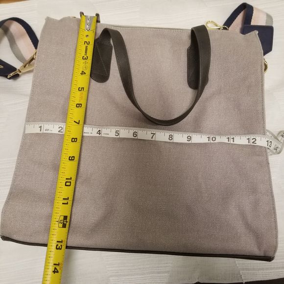 Erin Condren Canvas Tote Planner Crossbody Bag - Picture 11 of 12